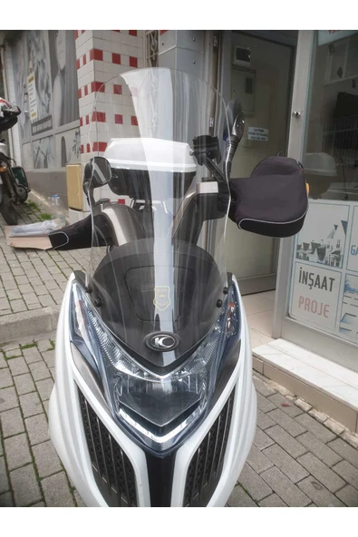 MOTOCAM Kymco G Dink 150 250i Siperlik Ön Cam 2013 Model 66cm Şeffaf Renkli 4mm ürün görseli