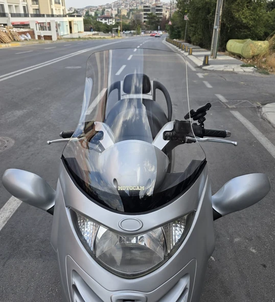 MOTOCAM Kymco Grand Dink Siperlik Ön Cam 2002-2008 Model 47cm Şeffaf Renkli 4mm ürün görseli