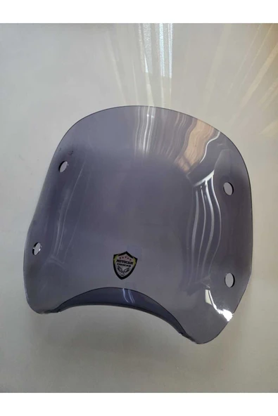 MOTOCAM Piaggio Beverly 500 Ön Uzatma Camı 2001-2007 Model 34cm Füme Renkli 4mm APARATSIZDIR - Resim 3