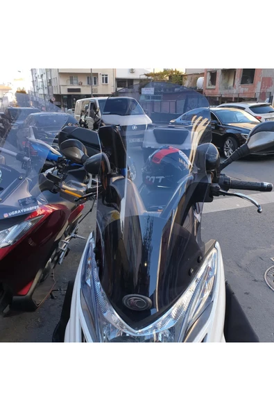 MOTOCAM Kymco G Dink 150 250i Siperlik Ön Cam 2013 Model 66cm Füme Renkli 4mm ürün görseli