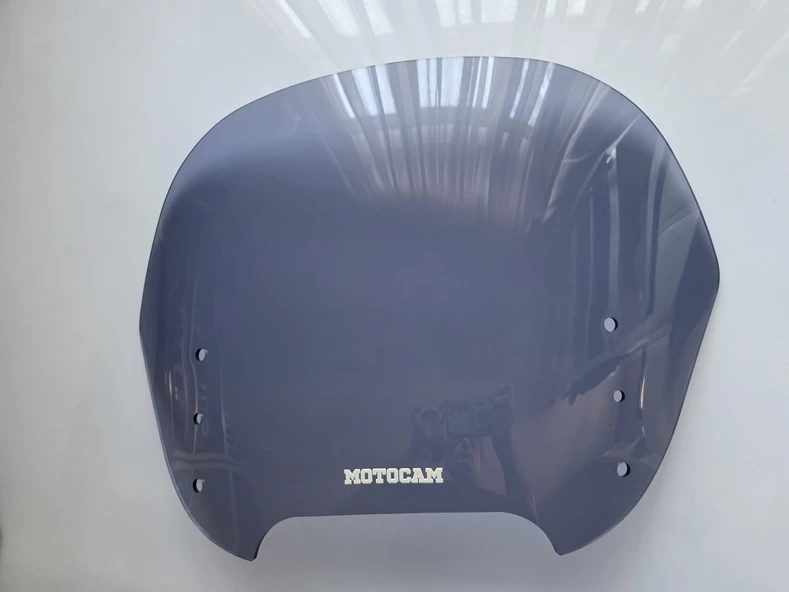 MOTOCAM Bmw R 1100 RT Siperlik Ön Cam 1994-2000 Model 49cm Füme Renkli 4mm - Resim 3