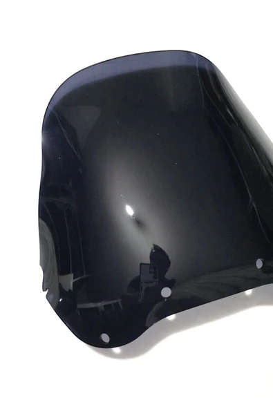 MOTOCAM Honda Afrika Twin XRV 750 Siperlik Ön Cam 1998-2003 Model 38cm Siyah Renkli 4mm - Resim 2