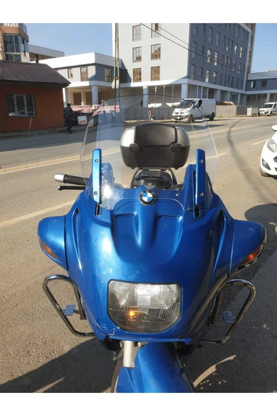 MOTOCAM Bmw R 1100 RT Siperlik Ön Cam 1994-2000 Model 40cm Şeffaf Renkli 4mm - Resim 2