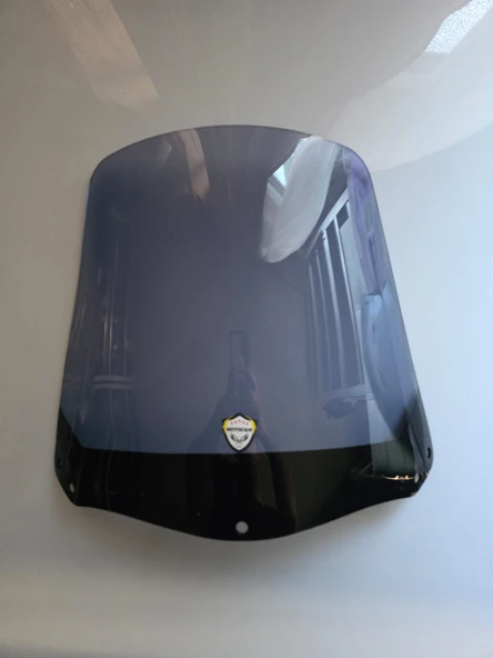 MOTOCAM Honda FES 250 Foresight Siperlik Ön Cam 1997-2007 Model 41cm Füme Renkli 4mm - Resim 2