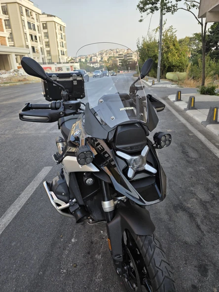 MOTOCAM BMW R 1300 GS Siperlik Ön Cam 2023-2025 Model 48cm Şeffaf Renkli 4mm - Resim 2