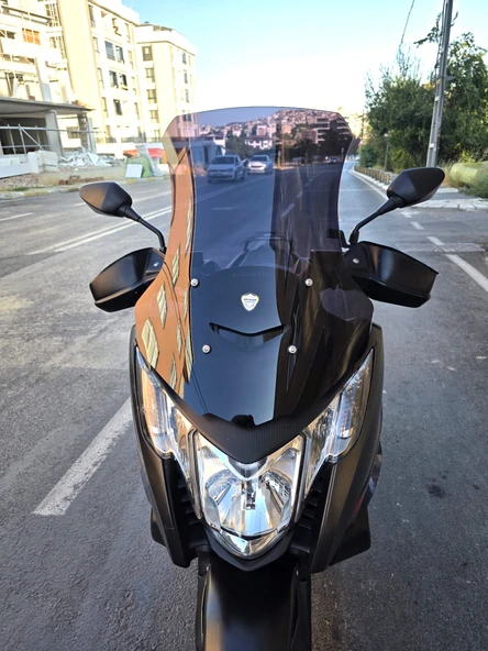 MOTOCAM Honda NC 750 D İntegra Siperlik Ön Cam 2014-2020 Model 68cm Siyah Renkli 4mm ürün görseli