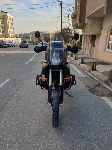 MOTOCAM KTM 990 Adventure Siperlik Ön Cam 2015-2018 Model 52cm Şeffaf Renkli 4mm ürün görseli