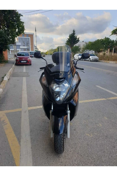 MOTOCAM Honda Silverwing FJS 600 Siperlik Ön Cam 2001-2012 Model 52cm Şeffaf Renkli 4mm ürün görseli