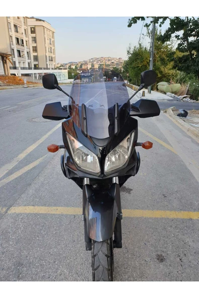 MOTOCAM Suzuki V-strom DL 650-1000 Siperlik Ön Cam 2004-2010 Model 45cm Füme Renkli 4mm ürün görseli