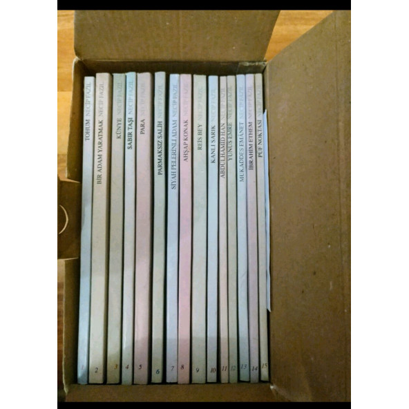 Necip Fazıl Kısakürek 15 Tiyatro Eseri + Cd - 2