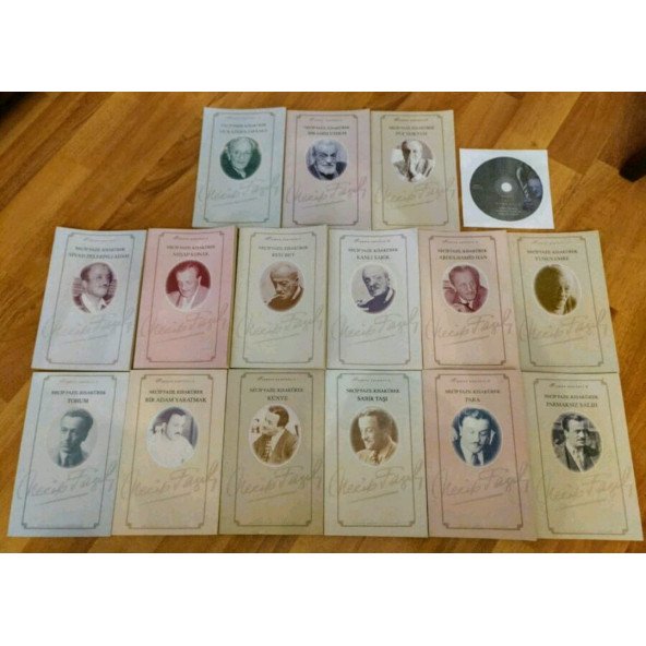Necip Fazıl Kısakürek 15 Tiyatro Eseri + Cd - 3