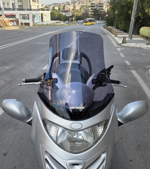 MOTOCAM Kymco Grand Dink Siperlik Ön Cam 2002-2008 Model 47cm Füme Renkli 4mm ürün görseli