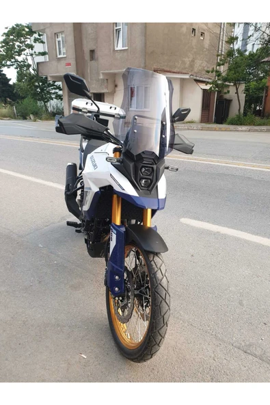 MOTOCAM Suzuki V-strom DE 800 Siperlik Ön Cam 2023-2025 Model 50cm Füme Renkli 4mm ürün görseli
