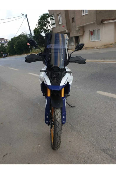 MOTOCAM Suzuki V-strom DE 800 Siperlik Ön Cam 2023-2025 Model 50cm Siyah Renkli 4mm ürün görseli