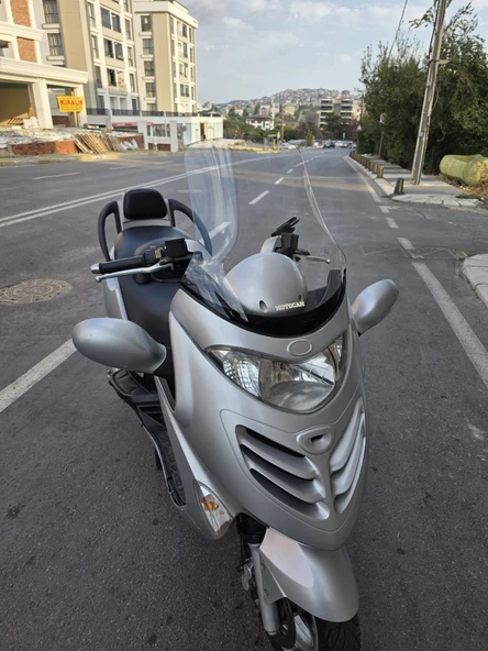 MOTOCAM Kymco Grand Dink Siperlik Ön Cam 2002-2008 Model 47cm Şeffaf Renkli 4mm - Resim 2