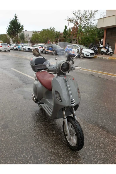 MOTOCAM RKS Pride 125 Siperlik Ön Cam 2023-2025 Model 39cm Şeffaf Renkli 4mm APARATSIZDIR - Resim 2