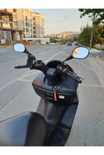 MOTOCAM Suzuki Burgman UH 200 Siperlik Ön Cam 2006-2013 Model 61cm Şeffaf Renkli 4mm ORTA BOYLU CAM - Resim 2