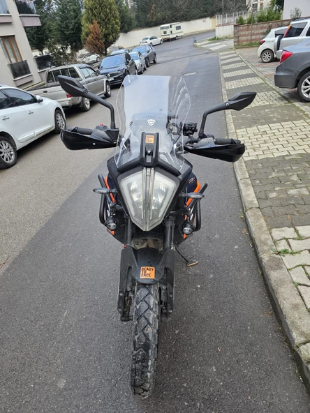 MOTOCAM KTM Duke 250-390 Siperlik Ön Cam 2013-2023 Model 57cm Şeffaf Renkli UZUN CAM - Resim 2