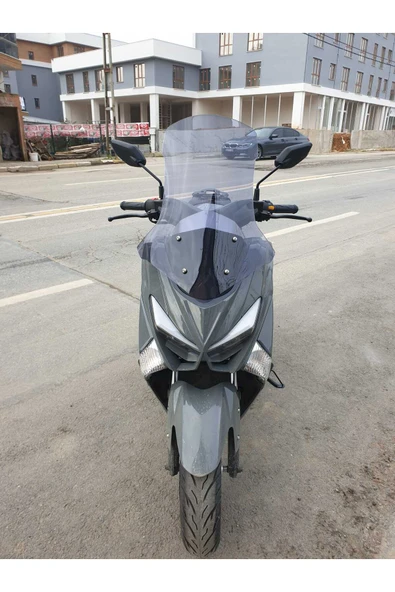 MOTOCAM Volta Apec Apx5 Siperlik Ön Cam 2023-2025 Model 57cm Füme Renkli 4mm ürün görseli