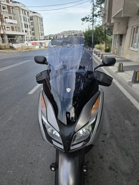 MOTOCAM Honda Forza 300 Siperlik Ön Cam 2014-2017 Model 75cm Füme Renkli 4mm - Resim 3