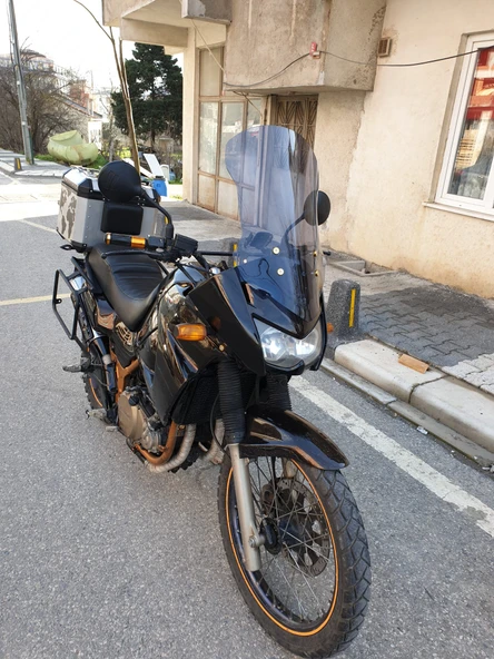 MOTOCAM Kawasaki KLE 500 Siperlik Ön Cam 2005-2008 Model 58cm Füme Renkli 4mm UZUN CAM - Resim 3