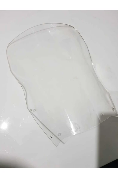 MOTOCAM Kawasaki KLE 500 Siperlik Ön Cam 1991-2004 Model 45cm Şeffaf Renkli 4mm UZUN CAM - Resim 3