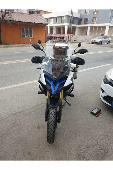 MOTOCAM Voge DSX 525 Siperlik Ön Cam 2023-2025 Model 56cm Şeffaf Renkli 4mm ürün görseli