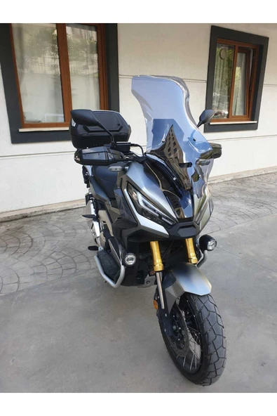 MOTOCAM Honda X-ADV 750 Siperlik Ön Cam 2021-2025 Model 72cm Füme Renkli 4mm UZUN CAM - Resim 2