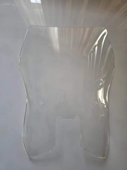 MOTOCAM KTM Duke 250-390 Siperlik Ön Cam 2013-2023 Model 44cm Şeffaf Renkli ORİJİNAL BOYLU - Resim 3