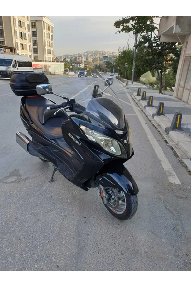 MOTOCAM Suzuki Burgman 400 K7 Siperlik Ön Cam 2007-2015 Model 70cm Şeffaf Renkli 4mm - 2