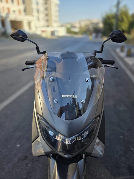 MOTOCAM Yamaha Nmax Siperlik Ön Cam 2015-2020 Model 36cm Şeffaf Renkli 4mm ürün görseli