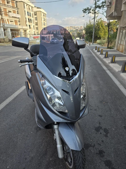 MOTOCAM Peugeot Satelis Siperlik Ön Cam 2006-2014 Model 63cm Siyah Renkli 4mm - Resim 2