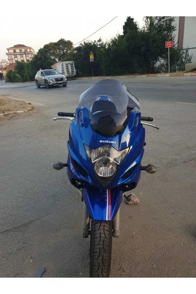 MOTOCAM Suzuki GSX 650 F Siperlik Ön Cam 2008-2012 Model 40cm Füme Renkli - 1
