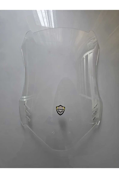 MOTOCAM Mondial Skuty Siperlik Ön Cam 2023-2025 Model 48cm Şeffaf Renkli 4mm - Resim 3
