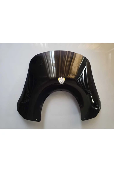 MOTOCAM Piaggio Beverly 500 Siperlik Ön Cam 2001-2007 Model 35cm Siyah Renkli 4mm ürün görseli