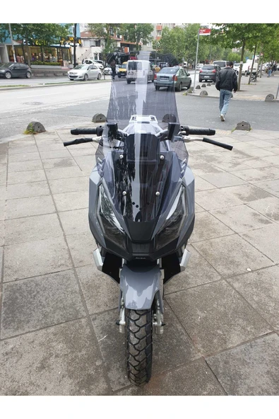 MOTOCAM Moto Gusto Dream 150 Siperlik Ön Cam 2023-2025 Model 75cm Füme Renkli 4mm UZUN CAM ürün görseli