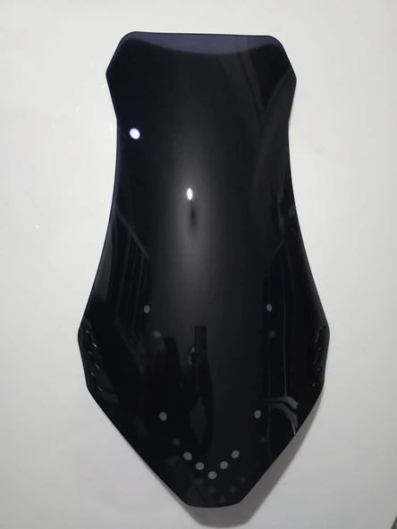 MOTOCAM Regal Raptor XSUV 250 Siperlik Ön Cam 2022-2025 Model 65cm Siyah Renkli - Resim 2