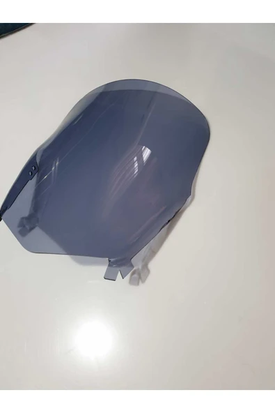 MOTOCAM Mondial Jetmax 250 Siperlik Ön Cam 2012-2016 Model 50cm Füme Renkli 4mm - Resim 3