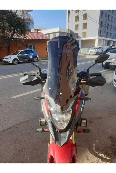 MOTOCAM RKS Trv 242 Siperlik Ön Cam 2021 Model 68cm Siyah Renkli 4mm ürün görseli