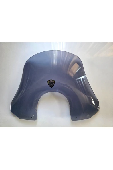 MOTOCAM Piaggio Beverly 500 Siperlik Ön Cam 2001-2007 Model 35cm Füme Renkli 4mm - Resim 3