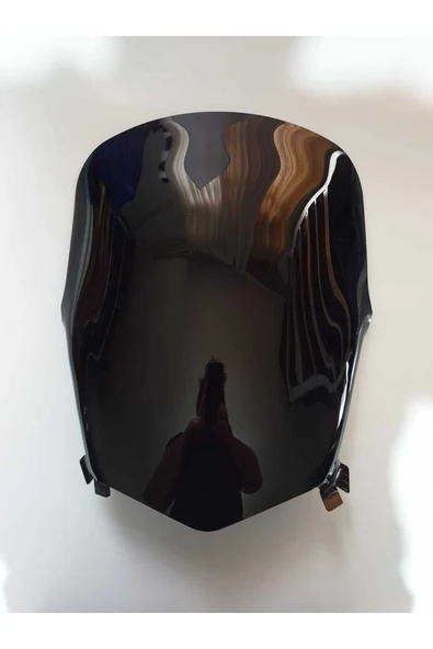 MOTOCAM Mondial Jetmax 250 Siperlik Ön Cam 2012-2016 Model 50cm Siyah Renkli 4mm ürün görseli