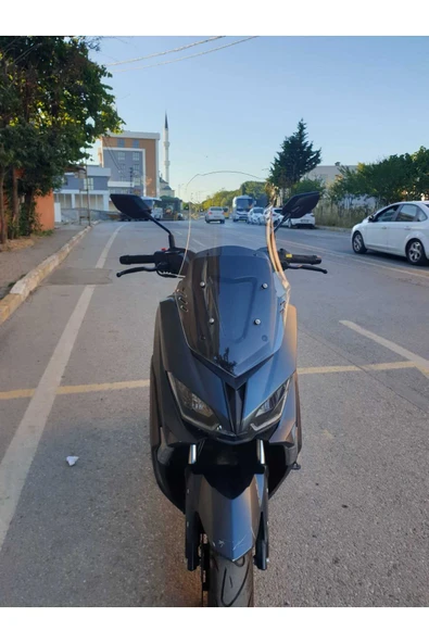 MOTOCAM RKS Grace 202 Siperlik Ön Cam 2022-2025 Model 75cm Şeffaf Renkli 4mm UZUN CAM ürün görseli