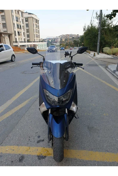 MOTOCAM Yamaha Nmax Siperlik Ön Cam 2015-2020 Model 69cm Şeffaf Renkli 4mm ürün görseli