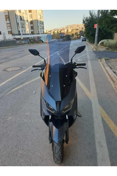 MOTOCAM RKS Grace 202 Siperlik Ön Cam 2022-2025 Model 78cm Füme Renkli 4mm UZUN CAM ürün görseli