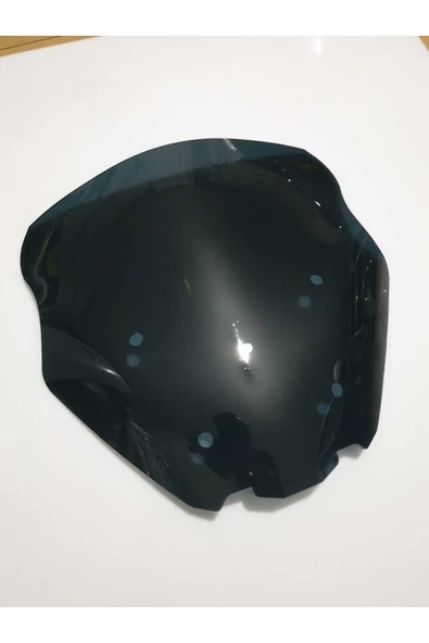 MOTOCAM Yamaha Xcity 250 Siperlik Ön Cam 2007-2017 Model 40cm Siyah Renkli 4mm - Resim 3