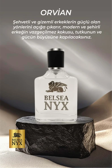 BELSEA NYX Orvian EXCLUSIVE EDP Erkek Parfüm 50 ml - 3