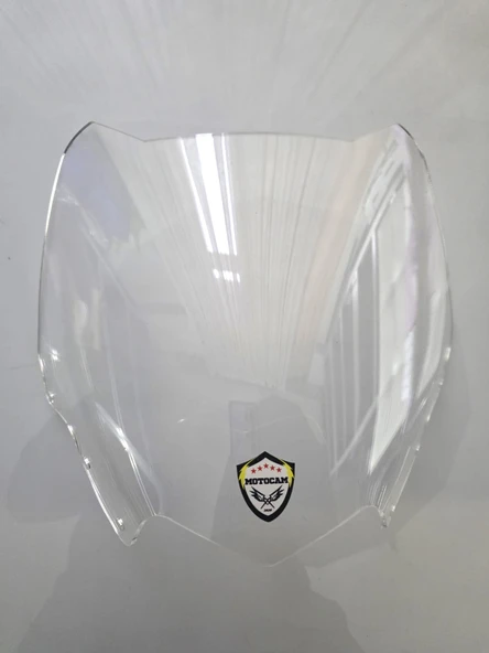 MOTOCAM Yamaha Xmax 250 Siperlik Ön Cam 2011-2013 Model 36cm Şeffaf Renkli 4mm SPORTİF ürün görseli