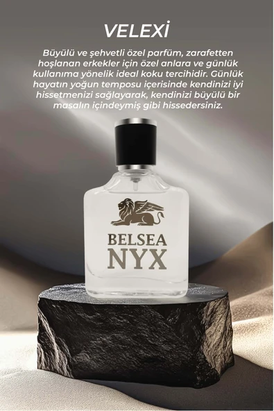 BELSEA NYX Velexi EXCLUSIVE EDP Erkek Parfüm 50 ml - 3