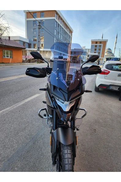 MOTOCAM Voge DSX 650 Siperlik Ön Cam 2022 Model 55cm Füme Renkli 4mm ürün görseli