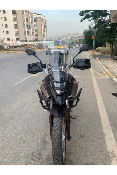 MOTOCAM SYM NHT 200 Siperlik Ön Cam 2023-2025 Model 50cm Şeffaf Renkli 4mm ürün görseli